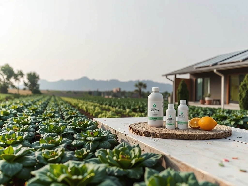 Sustainable business practices - eco-friendly packaging and organic farming