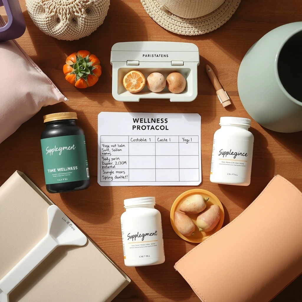 Personalized wellness protocol with supplements and lifestyle recommendations
